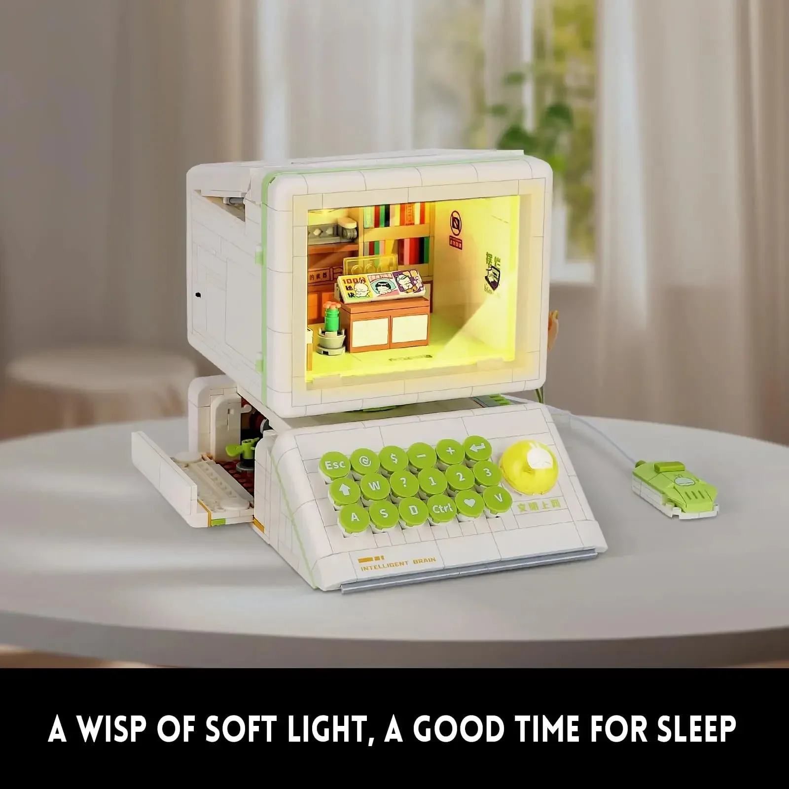 

Mini Construction Computer DIY Model 1608PCS Building Block Kits for Adults Display Educational Toys Christmas Gift with Box