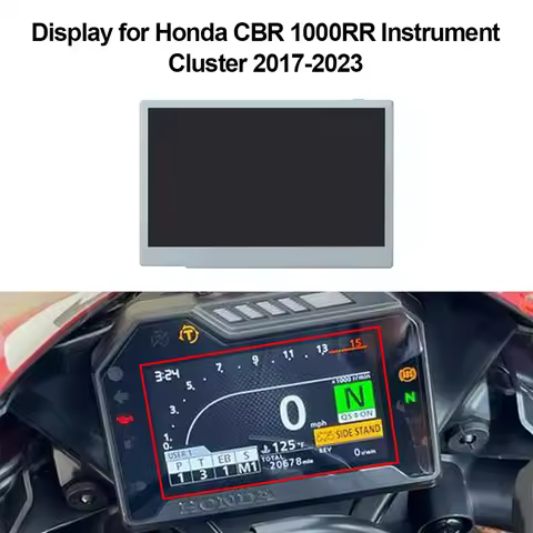 LCD Color Display for Honda CBR 1000RR Instrument Cluster
