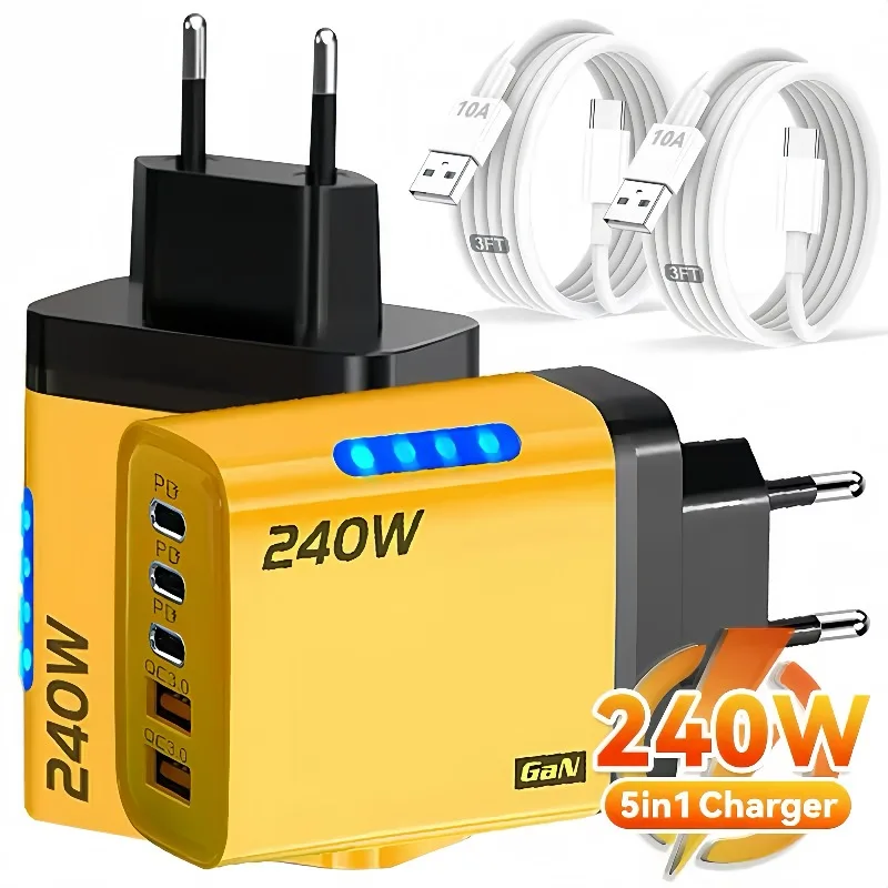 Gan Charger 240W Us…