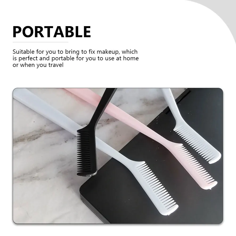 30Pcs Eyebrow Brush Household Portable Eyelash Comb Small Makeup Accessory for Beauty Shops Travel Home Use Lightweight