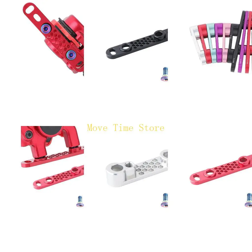 

92ME Road Bike Disc Brake Adapters Flat Mount Set Bike Disc Brake Adapters Road Cycling Brake Accessory