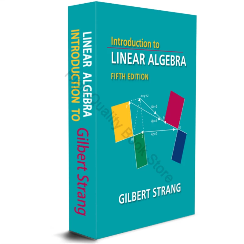 Introduction To Linear Algebra 5th Edition โดย Gilbert Strang หนังสือเรียนตัวเลขขั้นสูงการวิจัยคณิตศาสตร์ต้นฉบับภาษาอังกฤษ