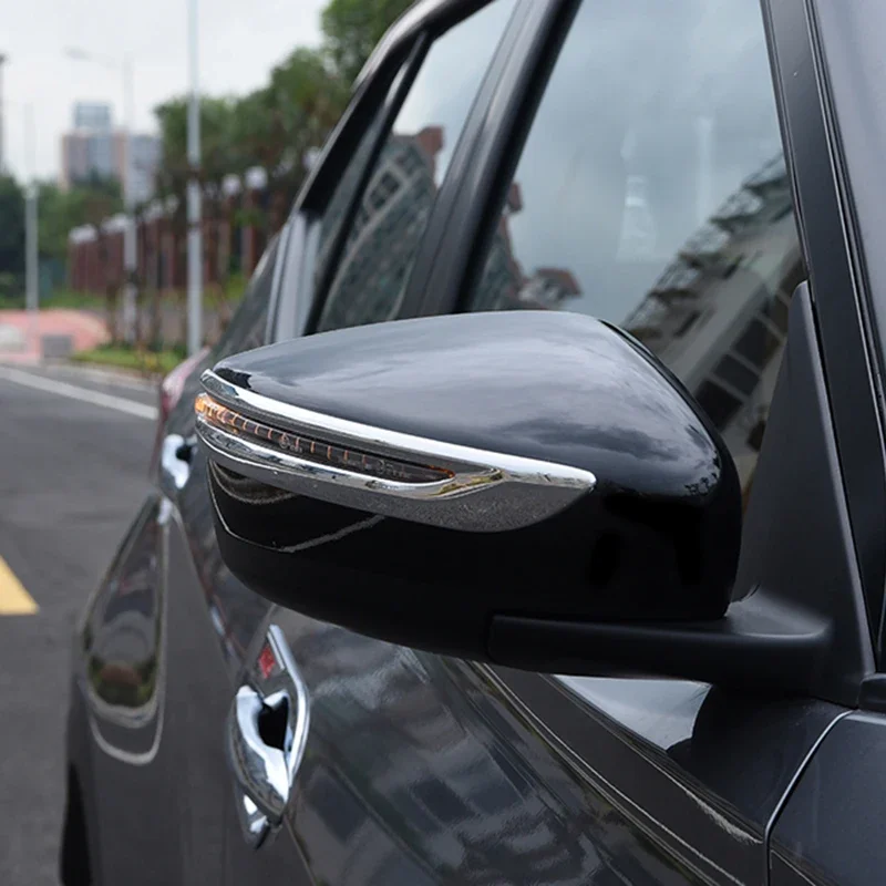 

2pc for NISSAN KICKS 2017-2022 Rearview Mirror Decorative Strip