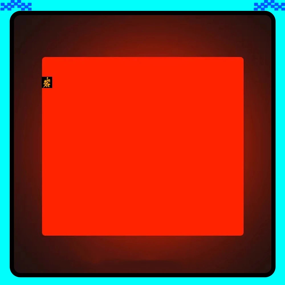 D-GLOW Rock EX Gaming Mousepad FPS and Smoothness and Control Mouse Pad Skidproof For CSGO Valorant Pc Accessories Gifts