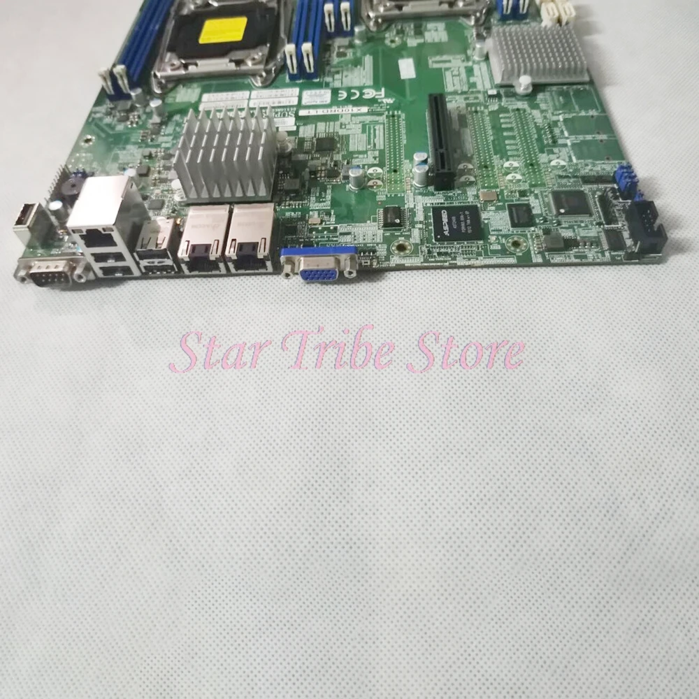 

Two-Way X99 LGA2011 C612 E5-2600 V4/V3 DDR4 E-ATX PCI-E 3.0 X10DRD-LT Motherboard