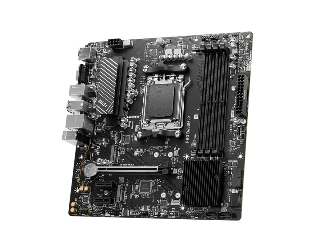 MSI B650 B650M اللوحة الأم PRO B650M-P اللوحة الأم المقبس AM5 DDR5128GB M.2 دعم Ryzen 9 7900 Ryzen 7 8700G Ryzen 5 8500 وحدة المعالجة المركزية