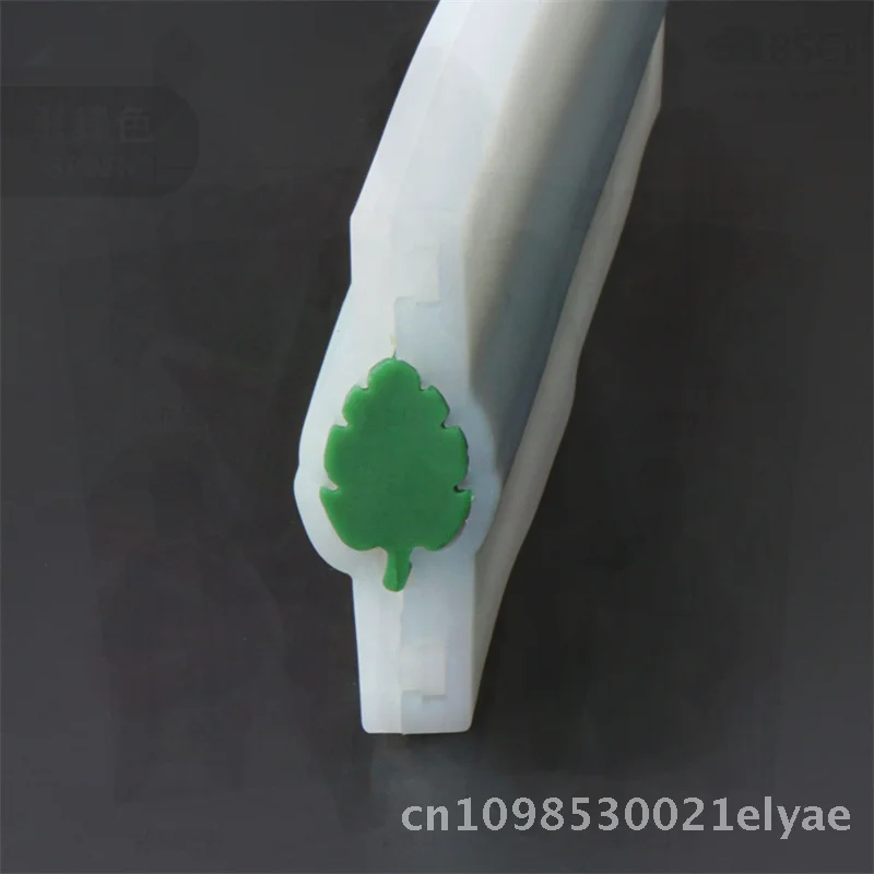 سيليكون ذهبية تاج السلحفاة ورقة أنبوب قالب DIY بها بنفسك ساندويتش موس كعكة الصابون الحديثة الحد الأدنى غير النظامية شكل أدوات مطبخ