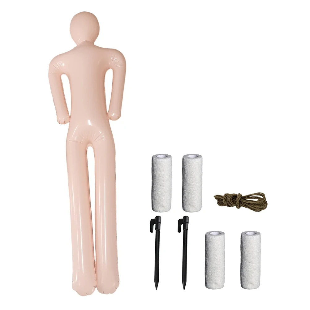 

Inflatable Mummy Decoration for Outdoor Yard Garden Halloween Party Accessory Non Woven Horror Figurine Spooky Supply Durability