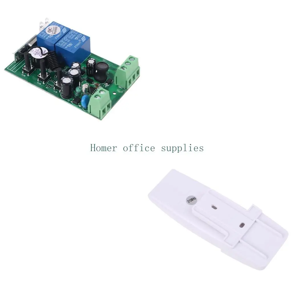 

K43B 433MHZ Projection Screen Wireless Remote Control Receiving Controller Up Down Switch For Shutter projection Screen