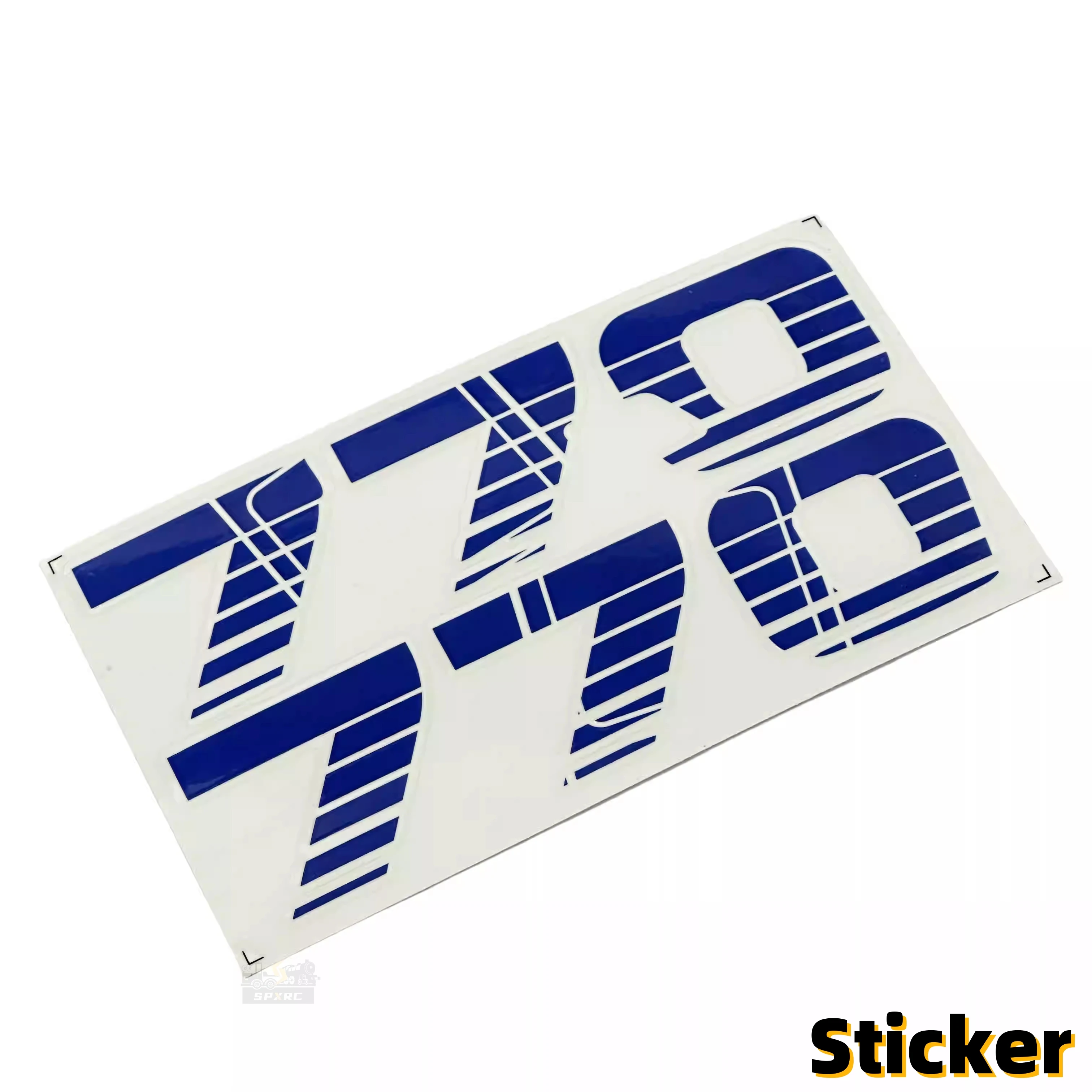 

770S 770 Stickers Grey White Blue Upgrade For 1/14 Scania 770 Tamiya RC Romote Control Trailer Tipper Dump Truck Model Parts
