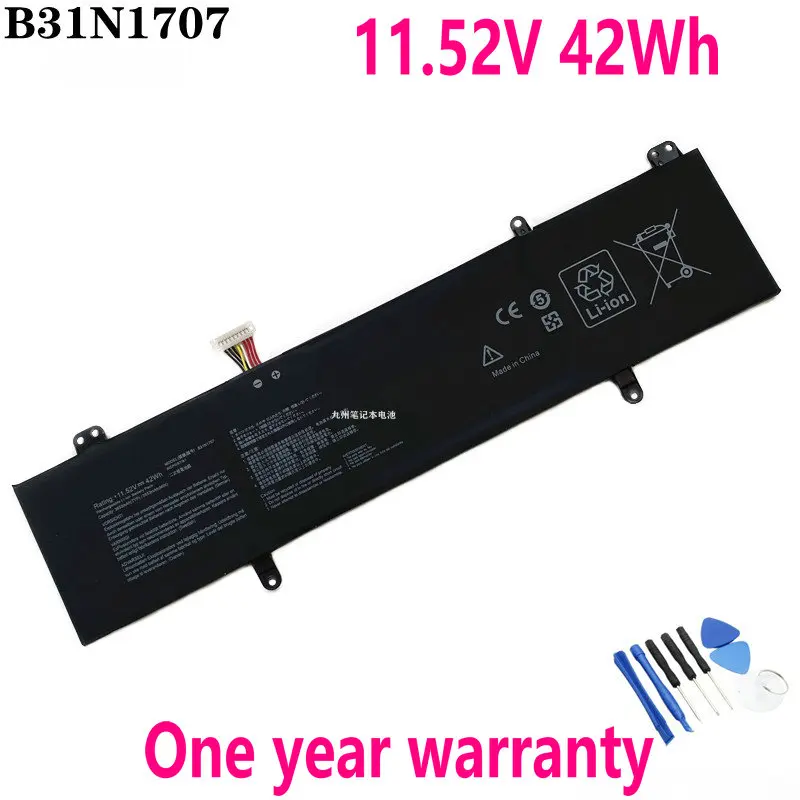 

New B31N1707 Laptop Battery for ASUS VivoBook S14 S410 S410UA S410UQ-NH74 S410UF S4200U S4200UQ S4000V X411U