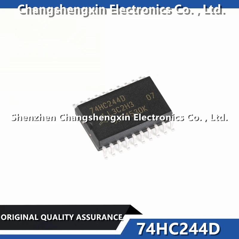 

10PCS New Original 74HC244D,653 74HC244D,652 Buffer, Non-Inverting 2 Element 4 Bit per Element 3-State Output 20-SOIC