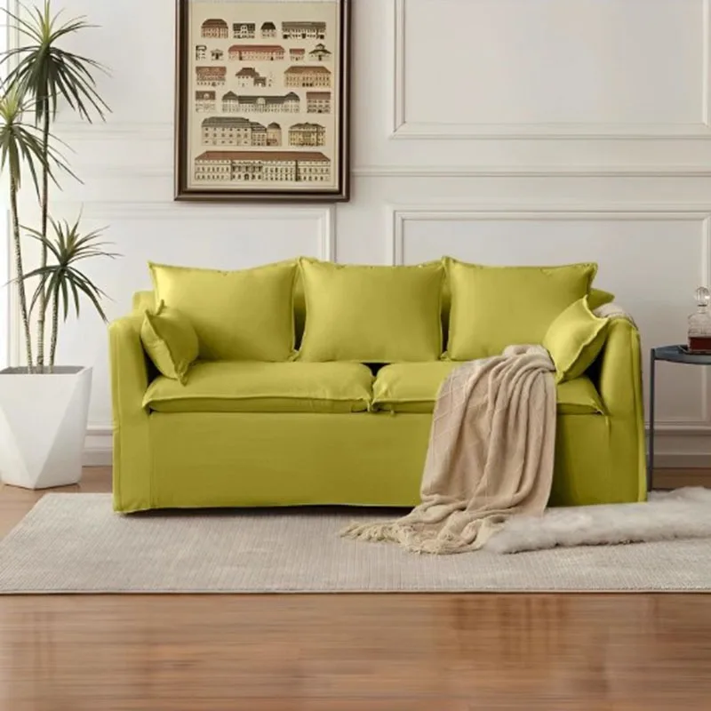 أرائك غرفة المعيشة على شكل سحابة إسكندنافية كرسي أريكة كسولة لطيفة أرائك غرفة المعيشة الحديثة أرضية واحدة أثاث عصري من Tumbonas Playa #5