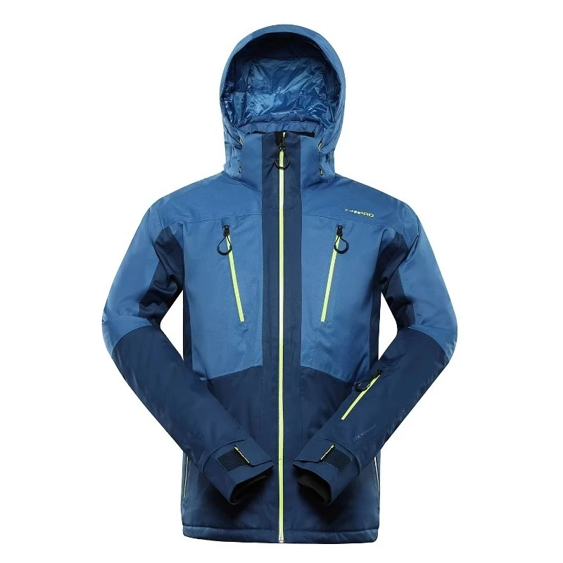 Men's Waterproof Windproof Breathable Ski Jacket OEM Custom Tape Seam Winter Sports Snow Gear