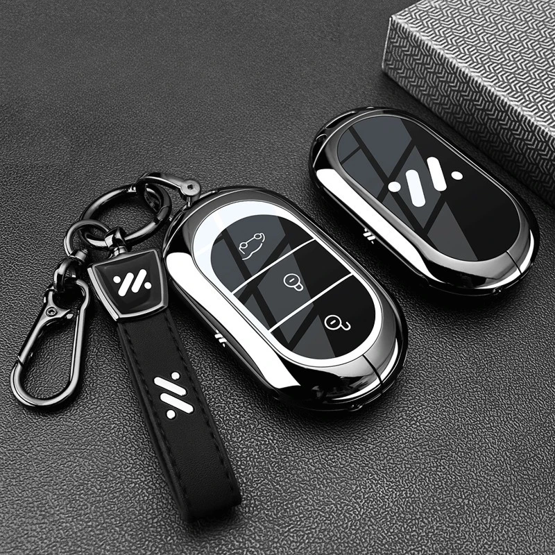 

Card key holder dedicated remote control Bluetooth car buckle For IM LS6 LS7 l7 l6 2025 Metal protective shell