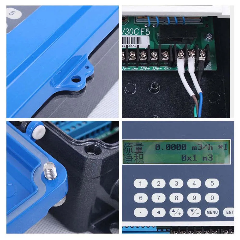 Pijptype Ultrasone Flowmeter Externe Klem Type Ultrasone Sensor Sonde Split Type Ultrasone Warmte En Koude Meter