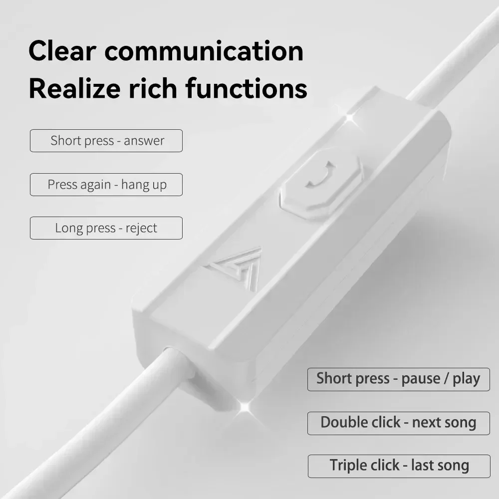 QKZ AKX HIFI Heavy Bass Transparent Earphones IEM Monitor Level 3.5mm In-Ear Music Headphone Dynamic With Mic Wired Headset DMX image 6