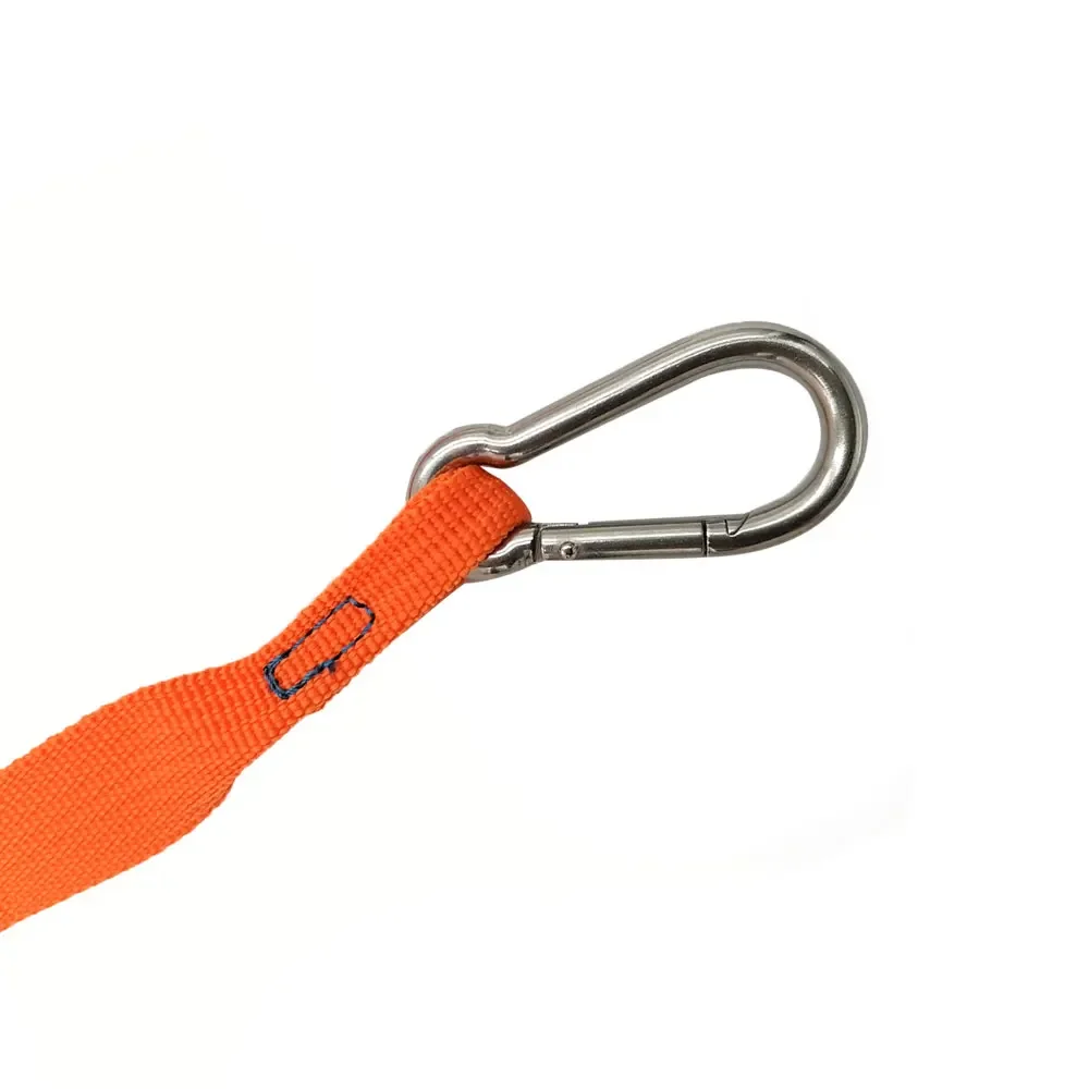 Kayak Anchor Drift Tow Starp W/Buoy Float Stainless Steel Carabiner