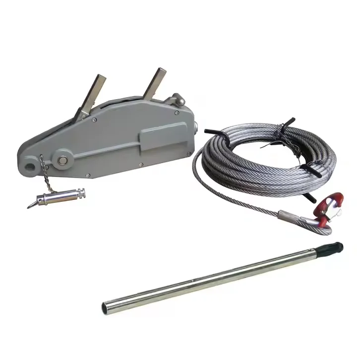 Wholesale Cheap Factory Direct Cable Pulling Winch Puller Machine 1Ton 3 Ton 5 Ton 10 Ton Manual Wire Rope Pulling Hoist
