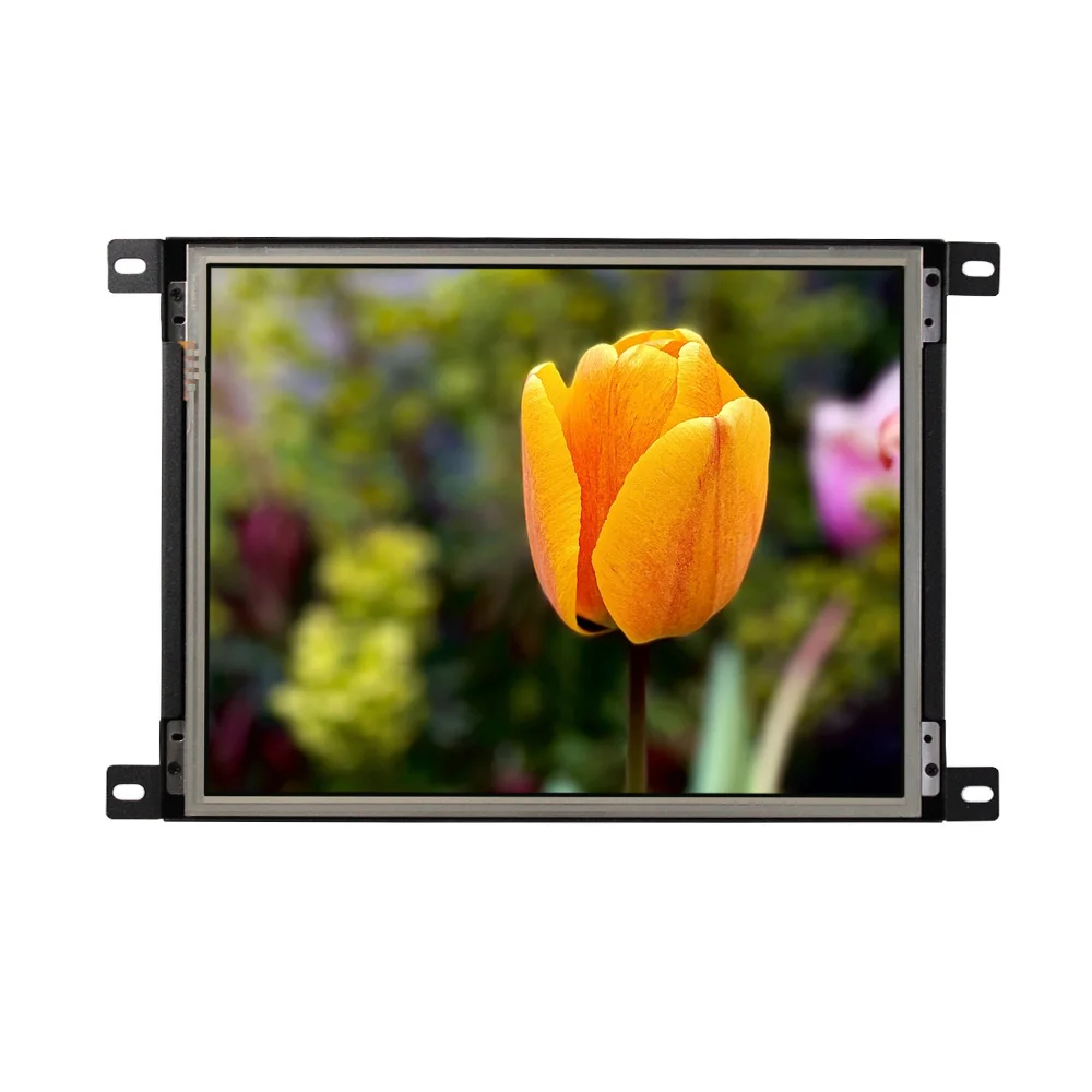 10.4inch 1024X768 Resistance Touch LCD Wall Mountable LCD Monitor with Metal Case