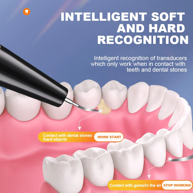 Escalador Dental eléctrico ultrasónico para eliminar piedras dentales, cuidado de la salud Oral, placa Dental, manchas, blanqueamiento Dental