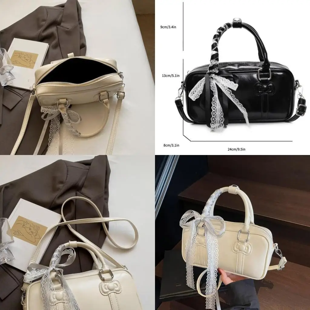 

X90D Shoulder Bag Leather Purse Clutch Shoulder Handbag with Zipper Closure for Women Crossbody Bag with Removable Straps