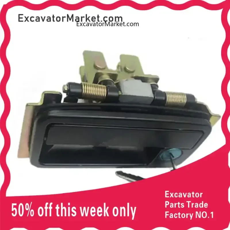 

Back cover lock Excavator Accessories Trunk lock Cover lock excavator for DOOSAN DAEWOO DX60 DH80G/80-7