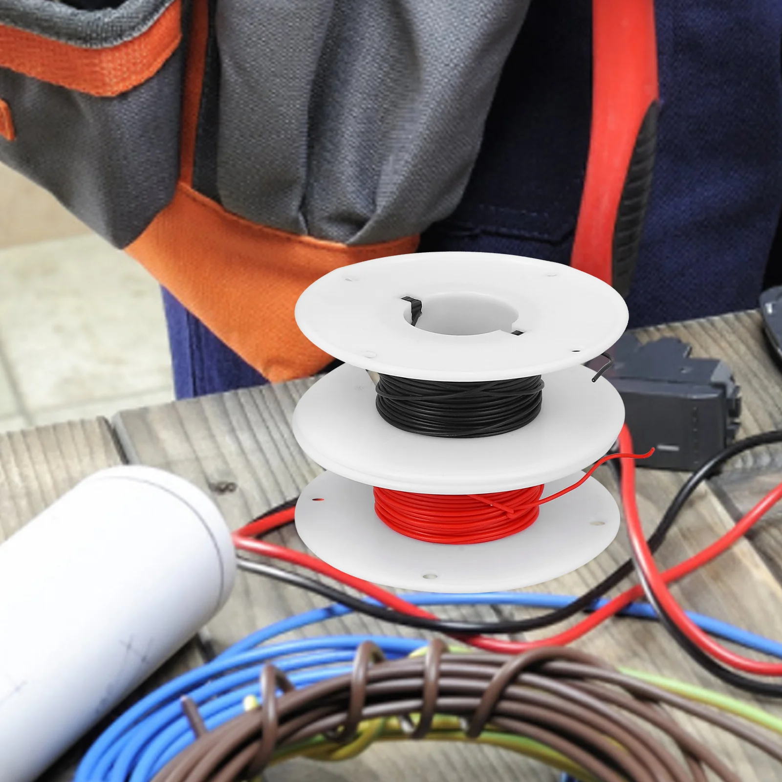 

Copper Electrical Wire Insulated Cable Wire Electric Extend Cord High Temperature Resistant Soft Flexible DIY Projects