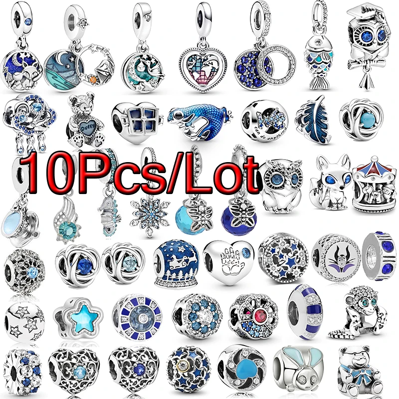 

10 шт./партия, подвески-бусины для браслетов