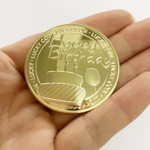 Commemorative medal for the celebration of the festival, Lucky Coin, happy birthday celebration 8 Main Sales Medal - №3