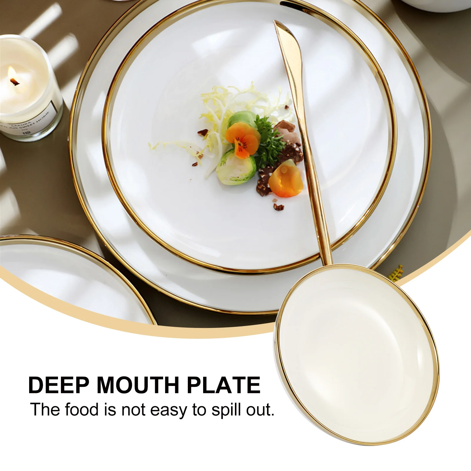 

Sushi Plates Vintage Food Exquisite Storage Retro Bread Dessert Tray Pastry Porcelain Salver