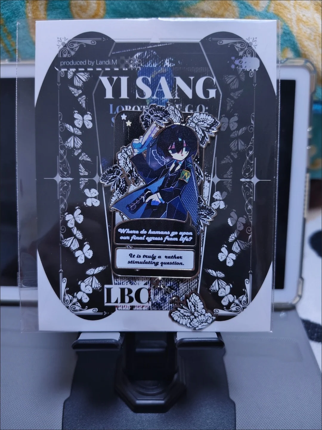 In Stock Limbus Company Limbus Company Yisang Metal Bookmark 7cm