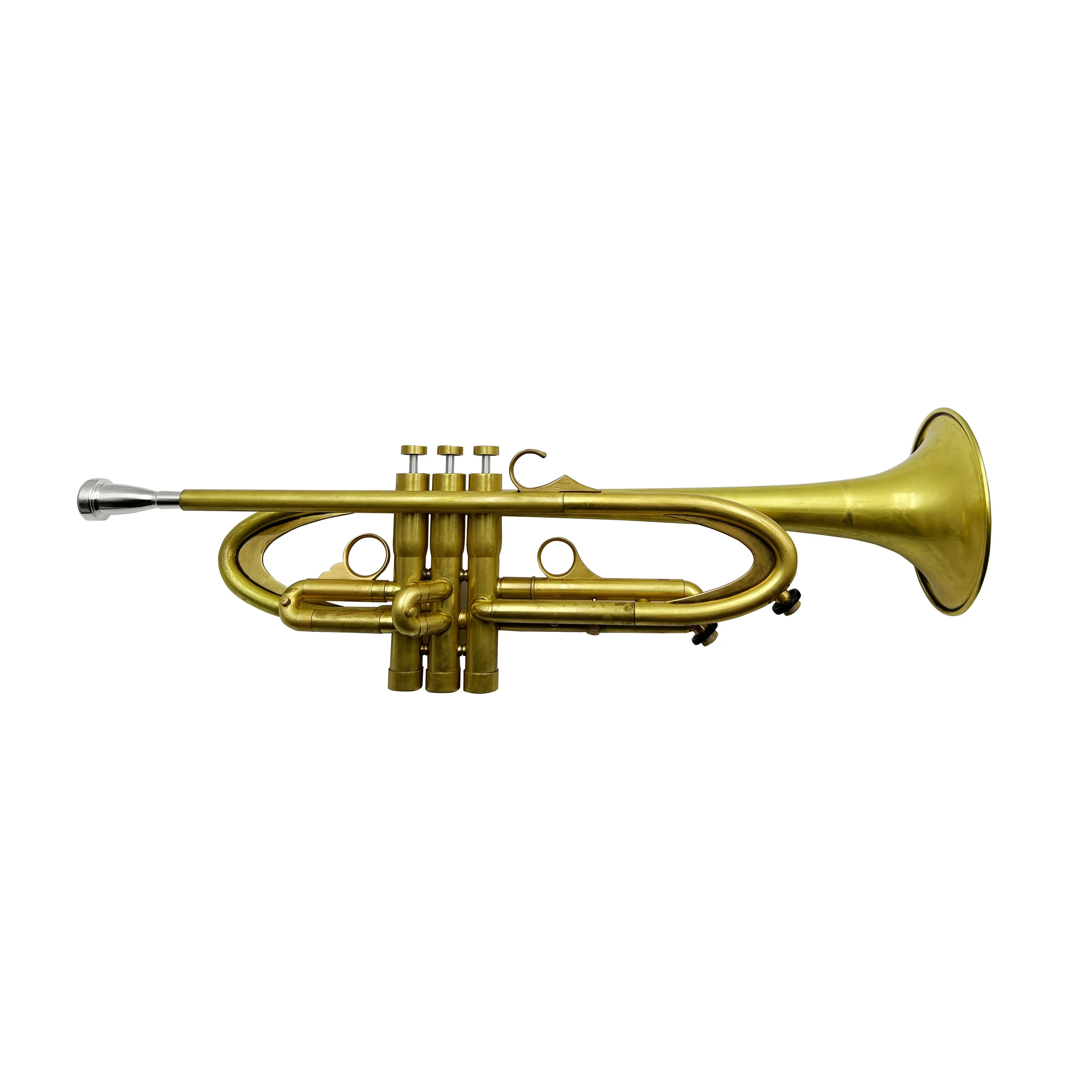 

Professional JYTR409HS-VGYW BB Tone Trumpet OEM Imitation With Vintage Yellow Finish Brass Body