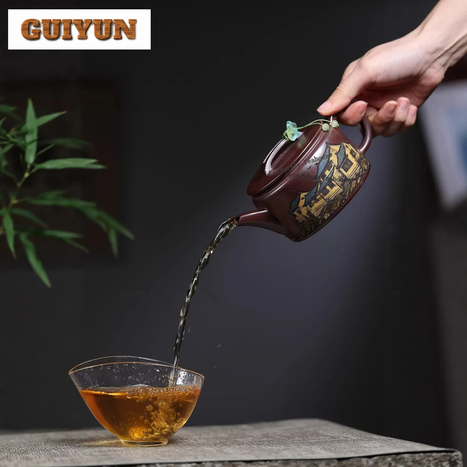300ml Ancient Yixing Purple Clay Teapots Handmade Large Caliber Pot Raw Ore Stone Red Mud Kettle With Filter Zisha Tea Set Cha