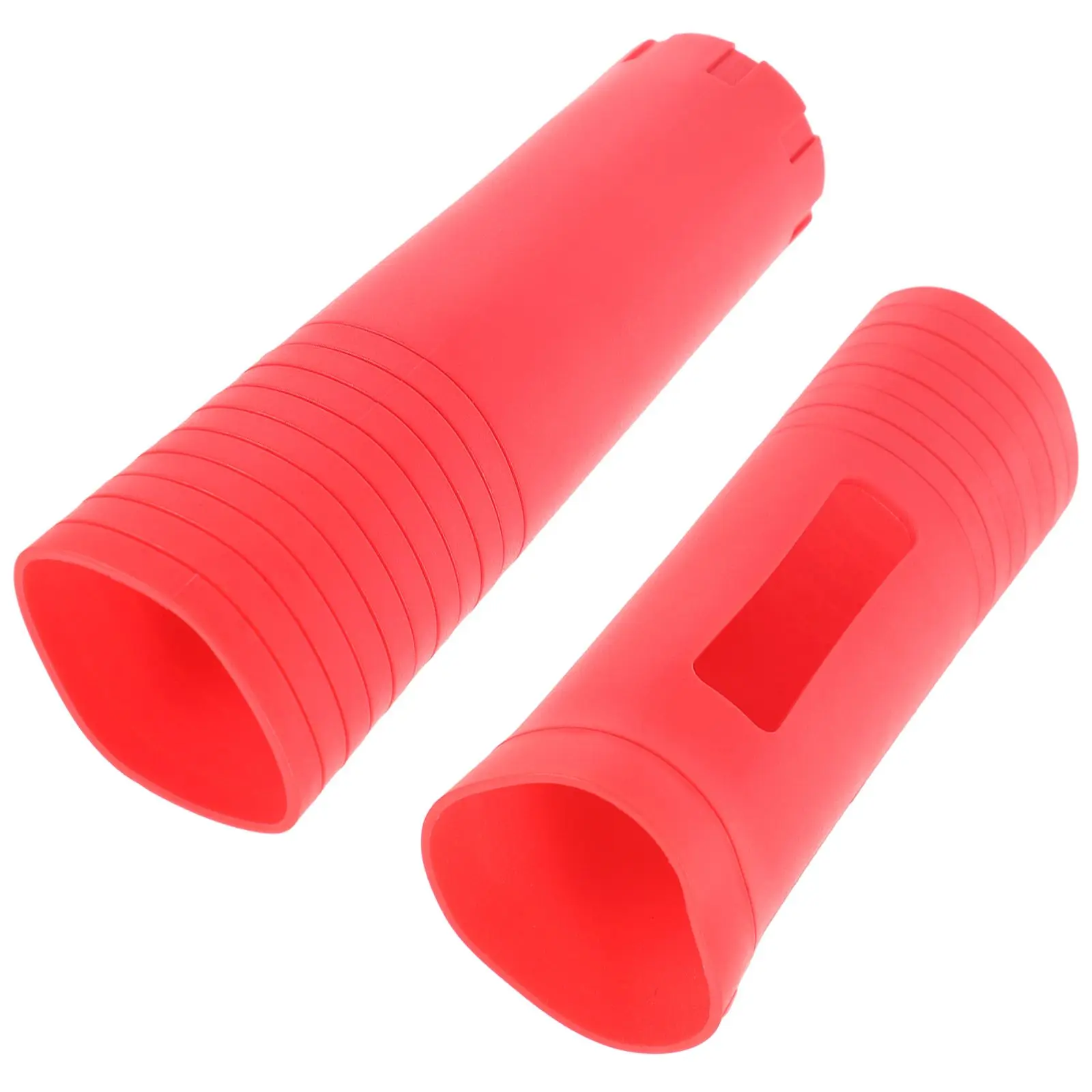 

2 Pcs Microphone Non-slip Cover Handle Silicone Sleeve Cordless Handheld Portable