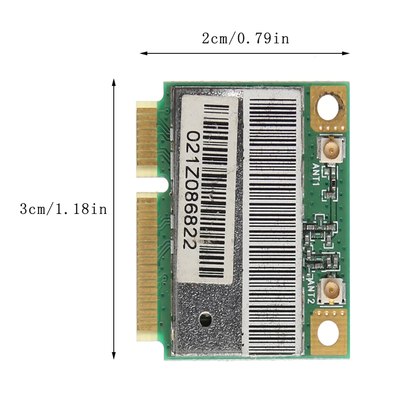 Atheros AR9285 AR5B95 Adapter bezprzewodowy pół MINI pci-express karta WiFi Dropship