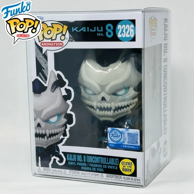 

Funko POP! Kaiju No. 8 (Uncontrollable) #2326 Glow-in-the-Dark Exclusive Action Figure for Gift Collectible Model Ornaments