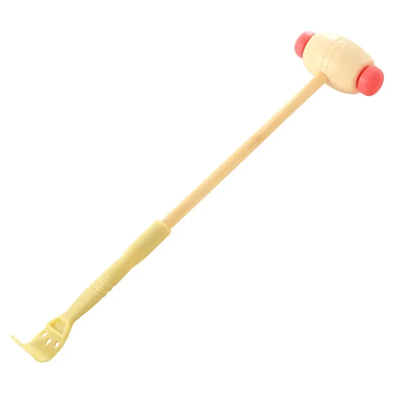 Don't ask for double head scratching massage hammer tapping amphibious massage massage stick stick