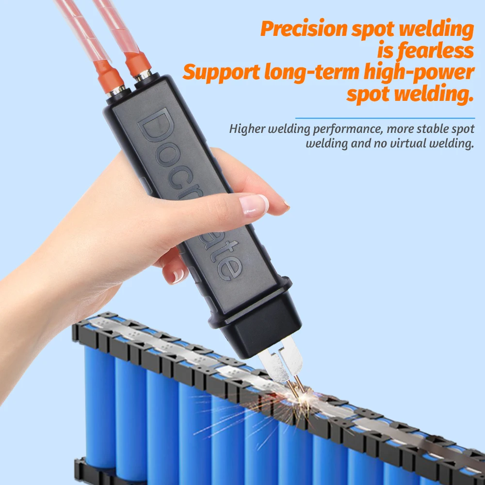 Spot Welding Pen Integrated Spot Welder Hand-held with Automatic Trigger for 18650 Battery Trigger Weld Mini Spot Weld Pen Tool