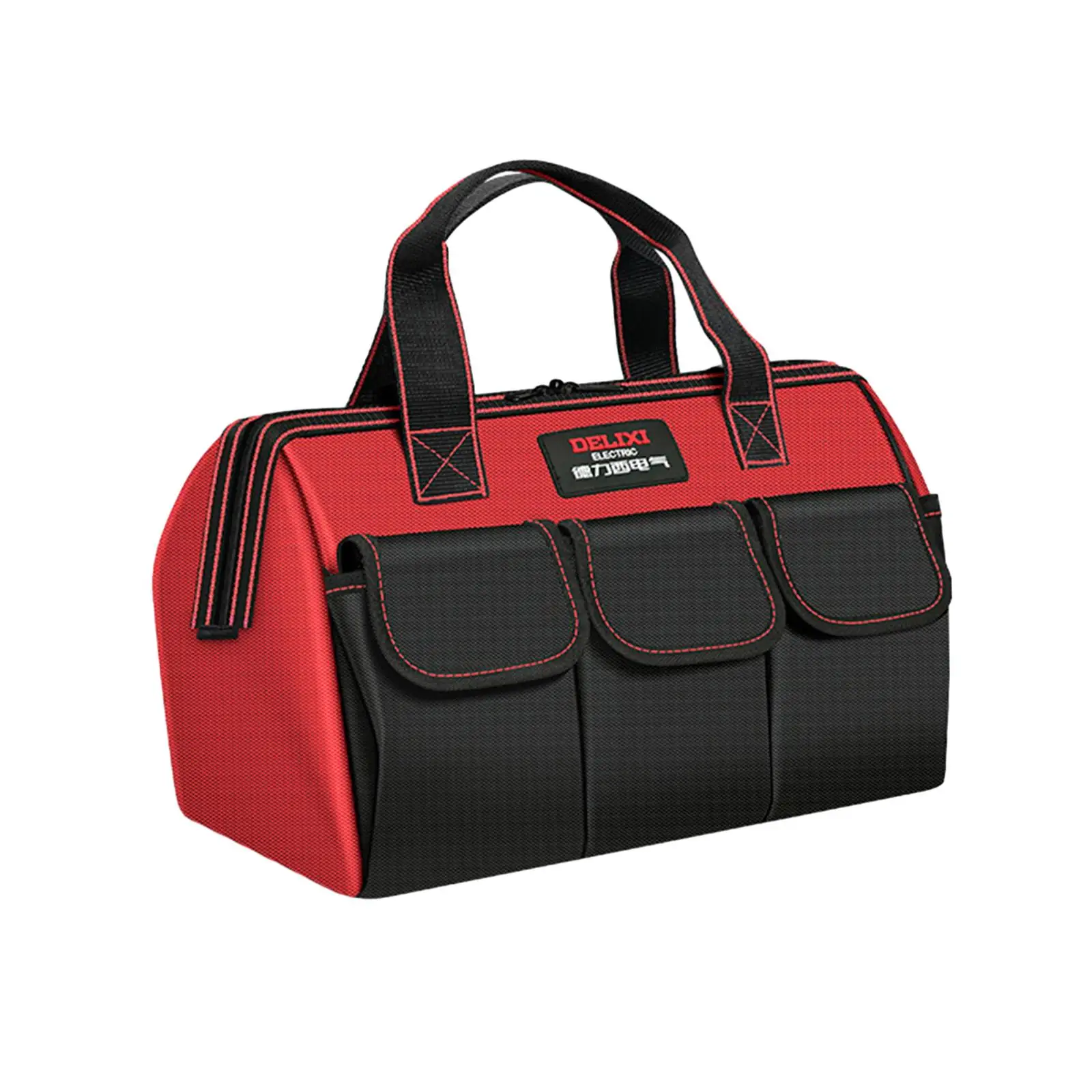 Borsa per attrezzi borsa per attrezzi in tessuto Oxford 1680D borsa per attrezzi Hardware di grandi dimensioni