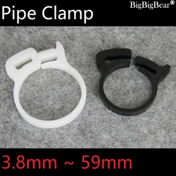 10pcs Hose Clamps 3.8~59mm Plastic Line Water Pipe Strong Clip Spring Cramps Fuel Air Tube Fitting  Fixed Tool