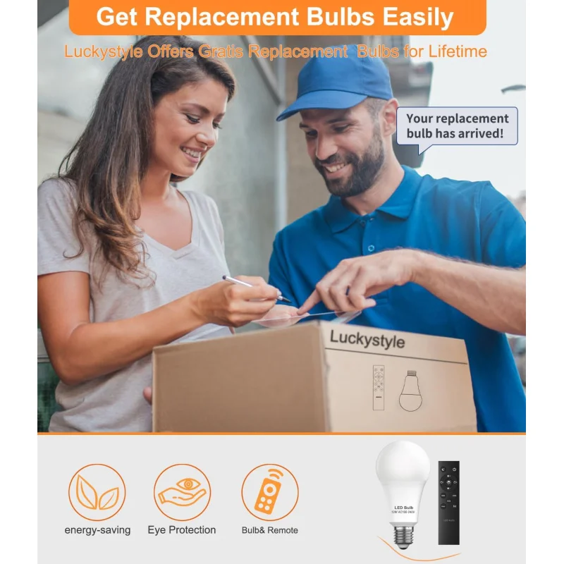 Dimmable Floor Standing Tall Lamp, 12W Led Bulb with Lampshade, Foot Switch, Remote Custom Color Temperature Pole for Bedroom