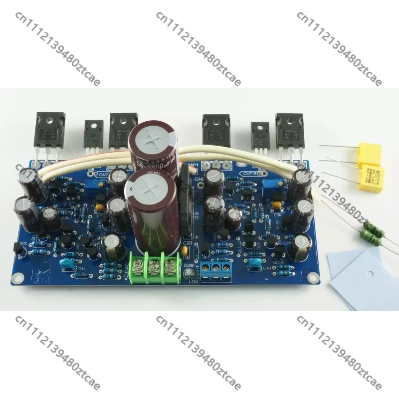 2 Channel Stereo Audio Amplifier Finished Board MOSFET Output With Rectifier Filter Hi-Fi DIY Accessory