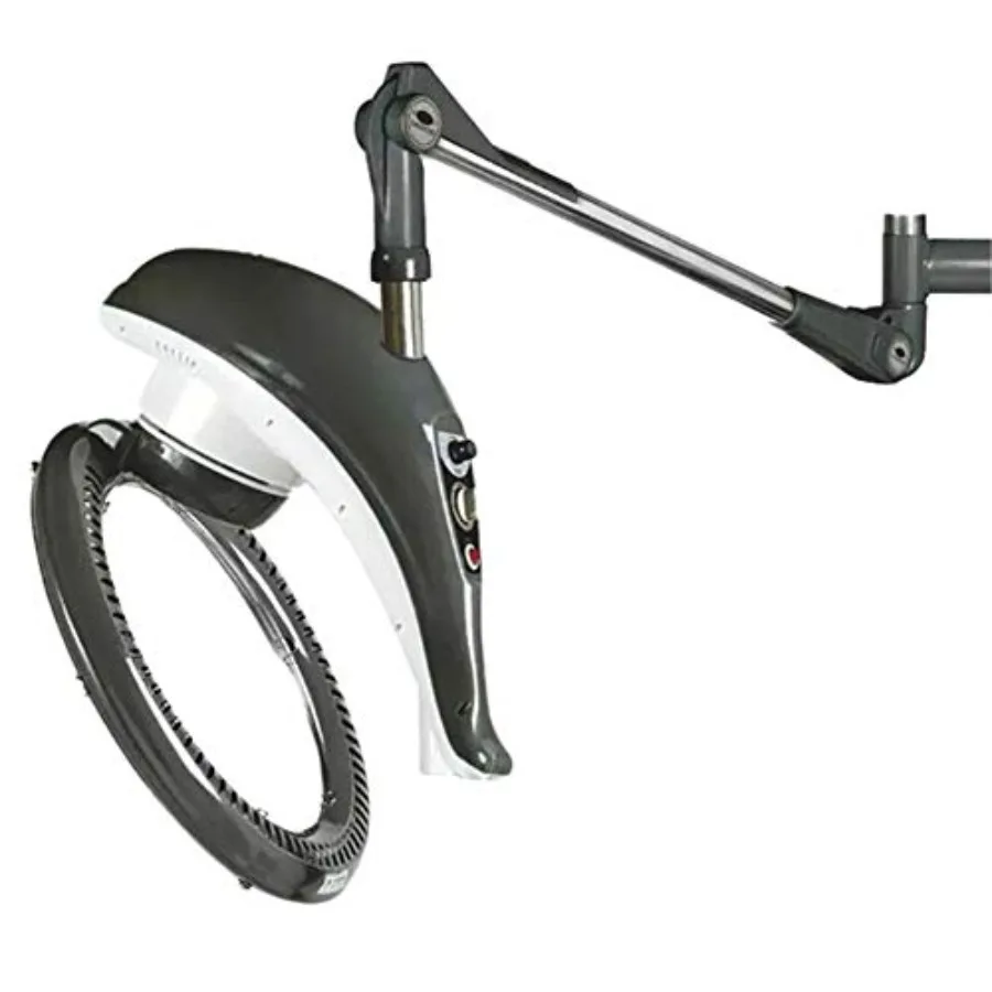 

Orbiting Hair Dryer Standing Hair Perm Color Processor Dryer Accelerator Adjustable Timer and Temperature with Wall Mount Syste