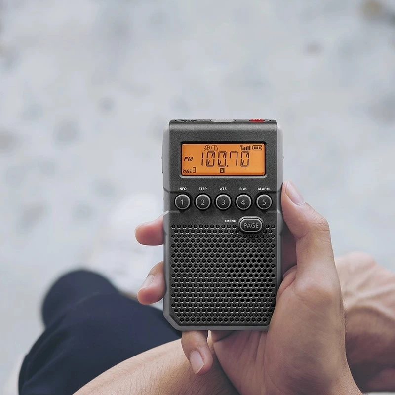 Para radio exterior SANGEAN DT-800C, radio de recuperación de desastres para personas mayores