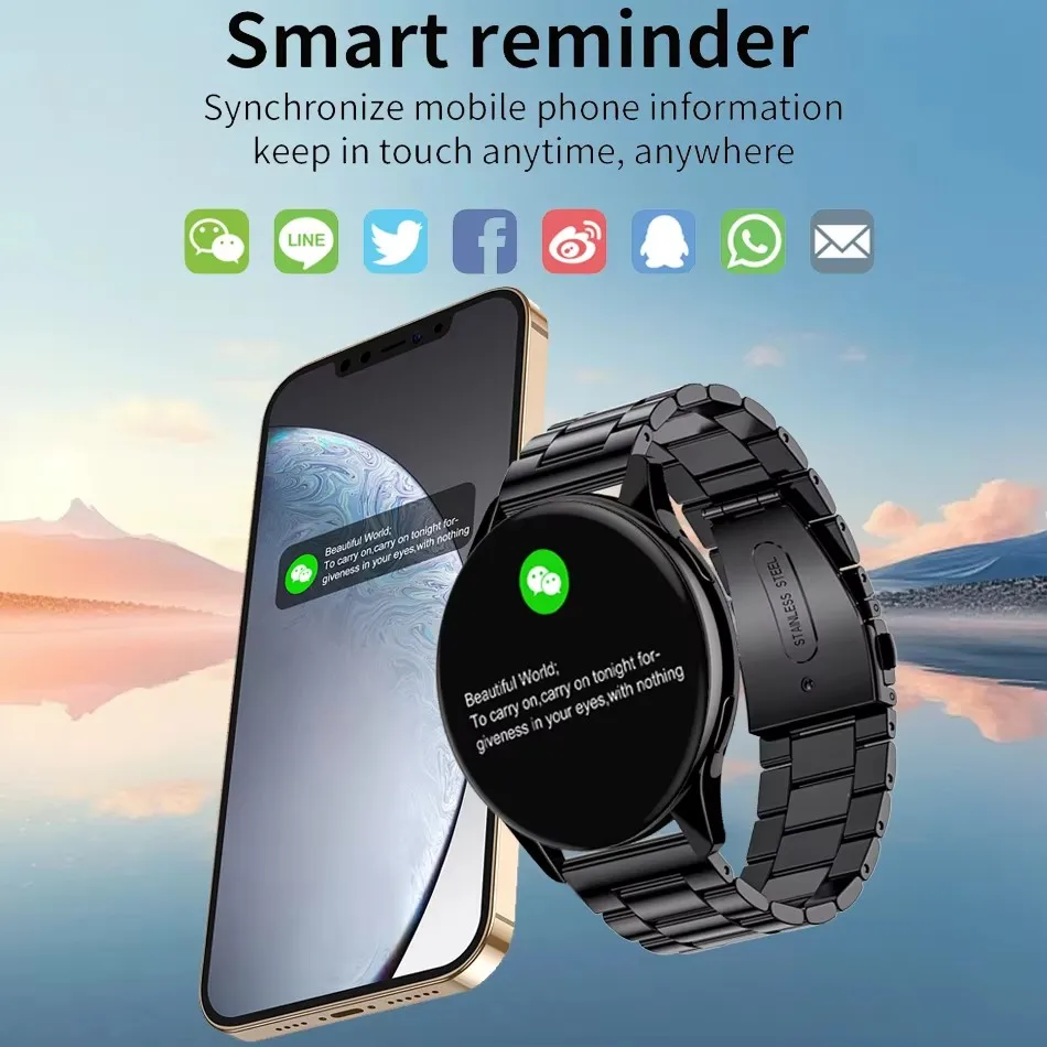 Neue Frauen Smart Uhr Männer Neue Zifferblatt Anruf Digitale Uhr IP68 Wasserdicht Lokale Musik Sound Record Smartwatch Frauen Für Android IOS