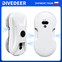 DIVEDEER Window Cleaning Robot Remote Control Intelligent Planning Glass Cleaning Multiple Models Are Available for Selection