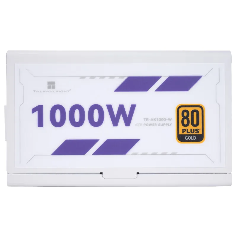 Thermalright TR-AX1000-W ホワイトは ATX3.1 仕様 PCI-E5.1 グラフィックス カードをサポート ゴールドメダル フルモジュラー電源 PSU