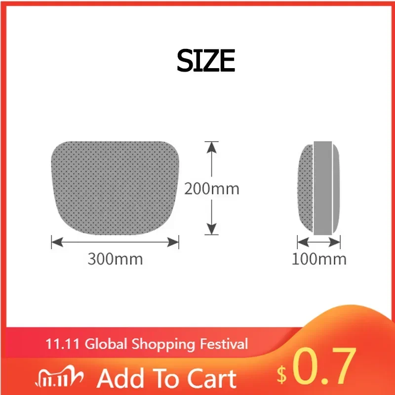 

For VW New Suede Car Inner Headrest Neck Support Pillow with Strap for Volkswagen Passat Santana Touareg Tiguan Golf Bora Jett