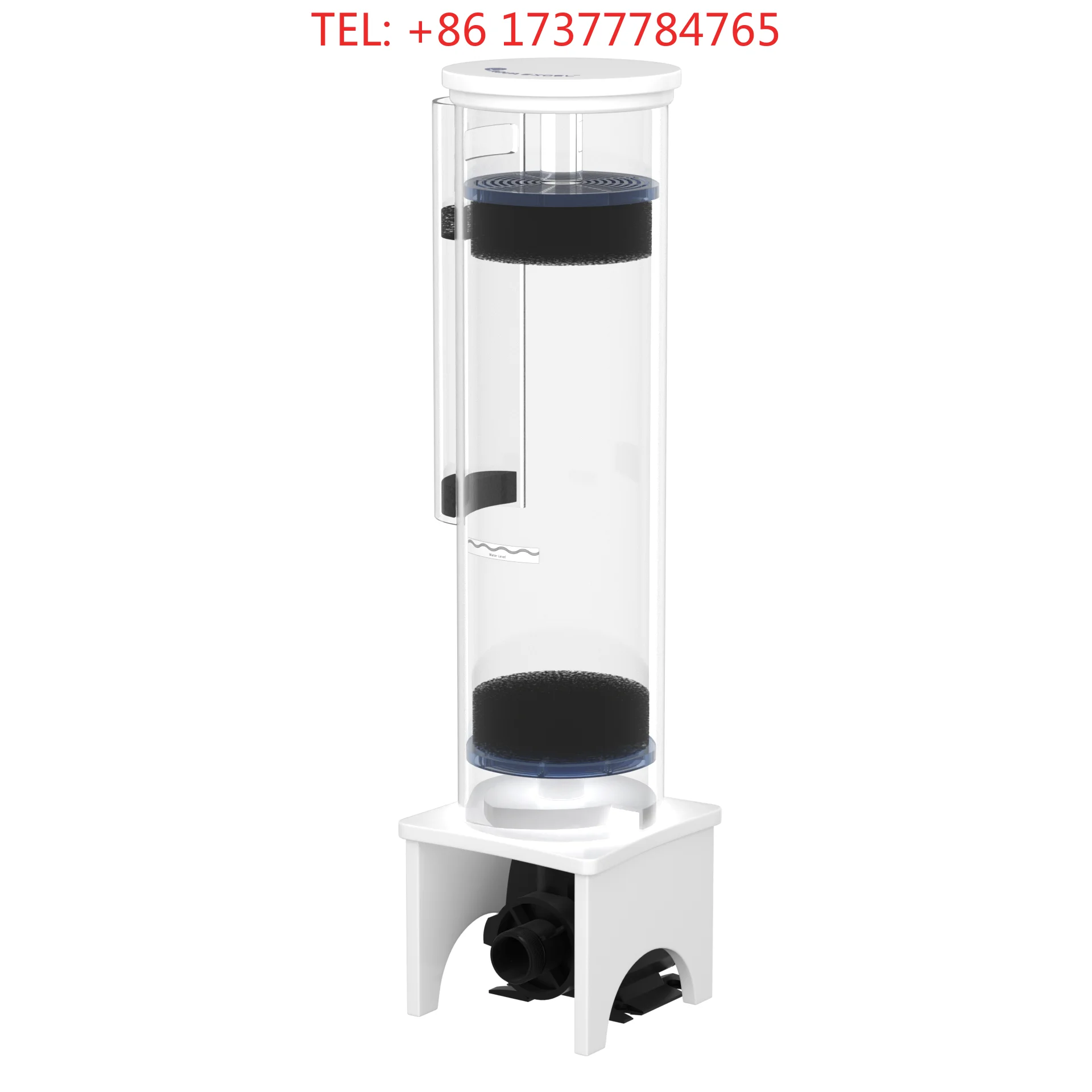 AQUA EXCEL Aquarium Bean Reactor PO 4 NP Bean With Quiet DC Pump For 1000 L/260 Gallon Reef Tank